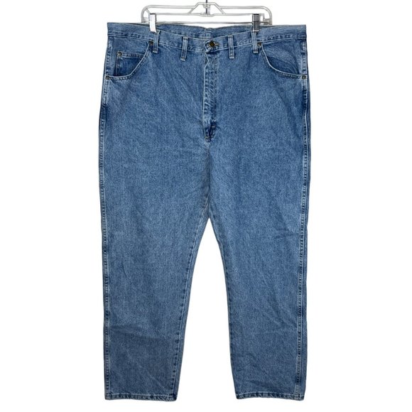 Wrangler Other - Wrangler Jeans‎ Mens 46x30 Blue Classic Fit Rugged Wear Denim Americana Vintage